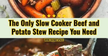 The Best Slow Cooker Beef and Potato Stew Recipe Ever