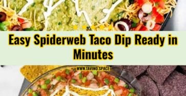 The Best Spiderweb Taco Dip Recipe Ever