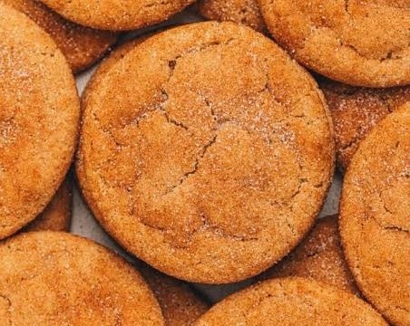 The Ultimate Brown Butter Chai Pumpkin Snickerdoodles top view