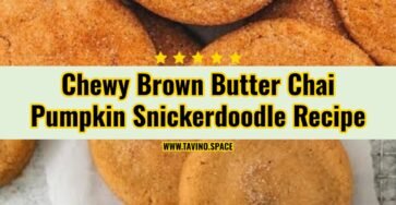 The Ultimate Brown Butter Chai Pumpkin Snickerdoodles