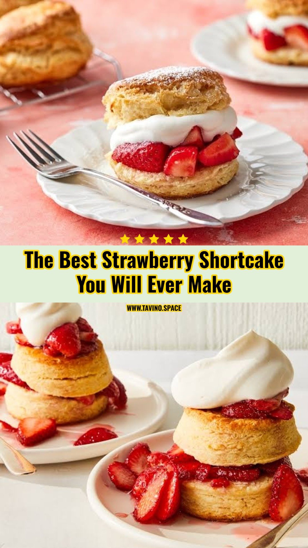 This Easy Strawberry Shortcake Is A Crowd Pleaser