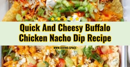 Ultimate Loaded Sheet Pan Buffalo Chicken Nacho Dip