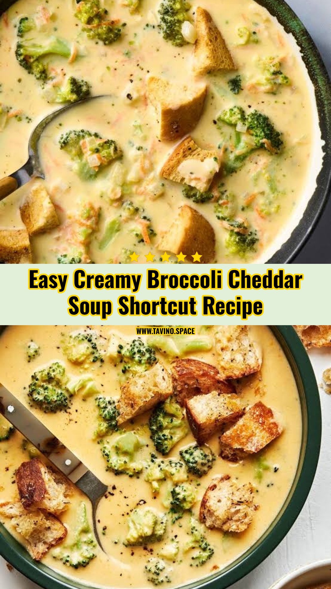 Viral 20 Minute Creamy Broccoli Cheddar Soup Secret