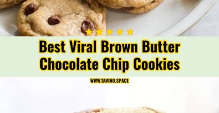 Viral Bakery Style Brown Butter Chocolate Chip Cookies