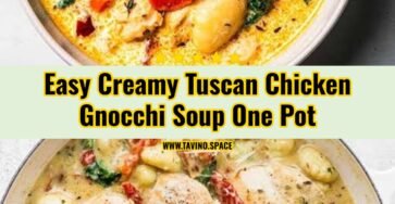 Viral One Pot Creamy Tuscan Chicken Gnocchi Soup